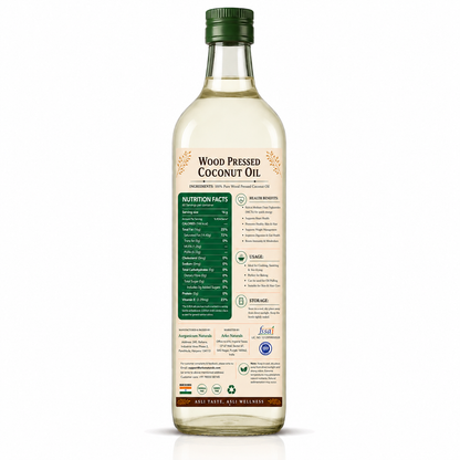 Virgin Woodpressed Coconut Oil