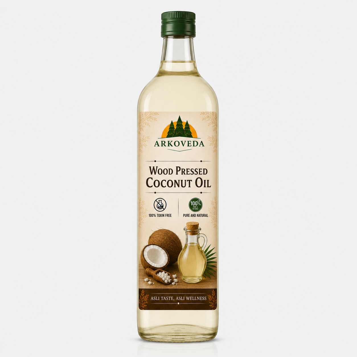 Virgin Woodpressed Coconut Oil