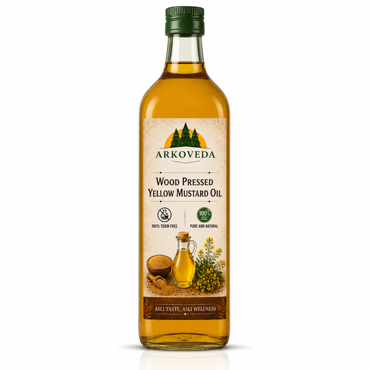 Pure Kachi Ghani Peeli Sarso Oil